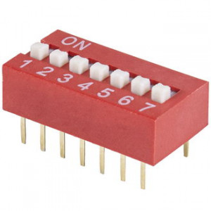SWD1-7 (DS-07) (ВДМ1-7), DIP переключатель