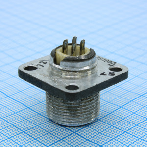 ОНЦ-РГ-09-4/14-В1, Соединитель цилиндрический низкочастотный