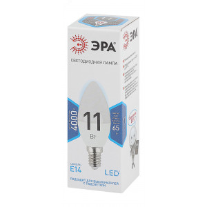 Лампа светодиодная B35-11w-840-E14 свеча 880лм Б0032982