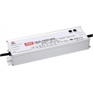 HLG-100H-54, Источник электропитания светодиодов класс IP67 95,58Вт 54В/1,77A стабилизация тока и напряжения