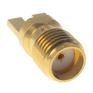 142-0761-861, РЧ соединители / Коаксиальные соединители PCB JACK GOLD 50 OHM .062" EDGE MOUNT RND