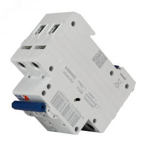 Выключатель автоматический модульный 2п C 32А 6кА OptiDin BM63-2C32-УХЛ3 КЭАЗ 260604