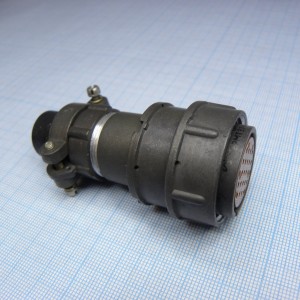2РМТ27КПН24Г1В1В, Соединитель  цилиндрический низкочастотный негерметичный