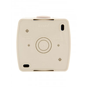 Розетка 1-м ОП Nata 16А IP20 без заземл. керамика крем. 710-0300-121