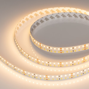 Лента RT-A240-15mm 24V White-MIX (19.2 W/m, IP20, 2835, 5m) 011960(2), Светодиодная широкая лента RT-A240, открытая. Светодиоды 2835, 240 шт/м (1200 шт на 5 м), белая плата, ширина 15 мм, скотч 3M. Цвет MIX БЕЛЫЙ 6000 K + ТЁПЛЫЙ 2700 K, цветопередача CRI>85, угол 120°. Питание 24V, мощность 19.2 Вт/м (96 Вт на 5 м). Размеры