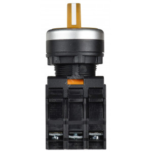 Переключатель с подсветкой 3 полож. 2NO ж-лтый MASTER IEK MI-SW60-20XD-4-14-3-K05