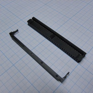 KLS1-204-64-B, Розетка для наколки на плоский  шлейф шаг 2.54мм