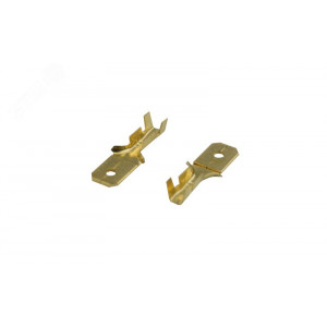 Клемма плоская (штекер-6.3мм) 1-1.5кв.мм (DJ617-6.3B) 08-0913