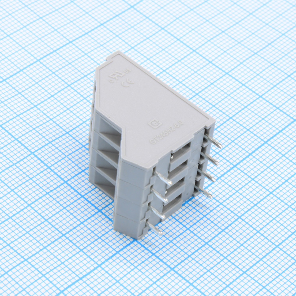 Изображение товара Клеммный блок безвинтовой 8 контактов DG245H2-5.0 Ningbo Golten
