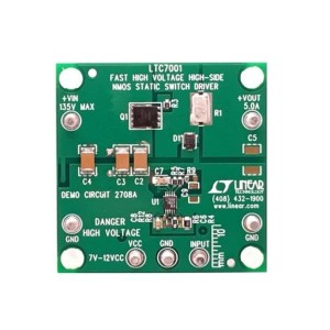 DC2708A, Средства разработки интегральных схем (ИС) управления питанием LTC7001EMSE Demo Board - High Side NMOS