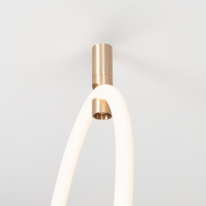 Крепление SPX-TROPIC-SURFACE-R40-18 (GD) 045037, Крепление накладного монтажа для светильника SP-TROPIC, диаметр 40 мм, высота 120 мм. Цвет золотой.