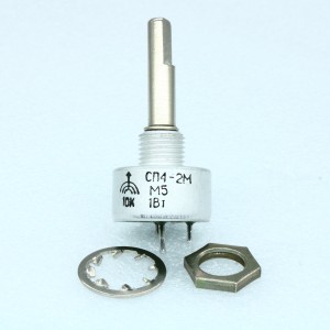СП4-2Ма 1 А 3-32    10К, Резистор переменный подстроечный непроволочный 10кОм 1Вт