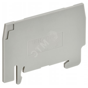 ARMAFIX Разделитель PPCX4 для колодки клеммной CX2.5-CX4 серый IEK AF-CT40-00-K03-004-PP
