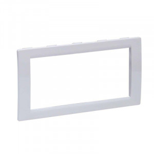 Рамка 4мод. универс. под Brava/VIVA/45х45 бел. F00013