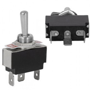 KN3(B)-103P ON-OFF-ON, Тумблер ON-OFF-ON (3c) 3А 250В
