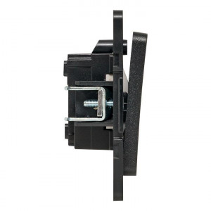 Выключатель 1-кл. Стокгольм 10А винтов. клеммы механизм черн. PROxima EZV10-021-20