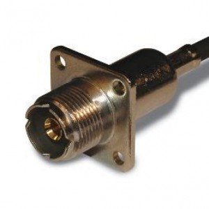 182129, РЧ соединители / Коаксиальные соединители UHF STRT CRIMP JACK RG-8, RG-213, RG-393