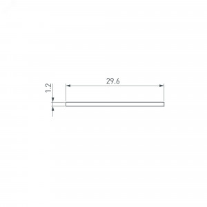 Экран SL-LINE-W20-2500 OPAL 033742, Экран к профилю SL-LINE-25100-DUAL, SL-LINE-2522, SL-LINE-3523-F, SL-LINIA20-FANTOM. Длина 2500мм. Цена за 1м. Светопропускание 74%.