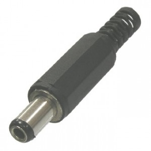 SZC-0028A / 5.5*2.1, Разъем питания штыревой 5.5х2.1 мм на кабель