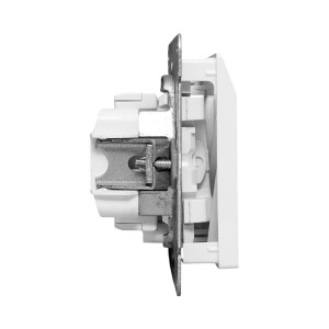 Механизм выключателя, карточный, с подсветкой, белый Эпика EKF UP1-SWW-card