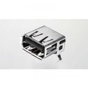 292303-5, USB-коннекторы TYPE A R/A RCPT ASSY THRU HOLE