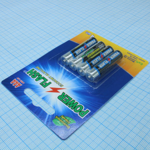 LR03 ECONOMY B4, Элемент питания алкалиновый AAA 1.5v BL4