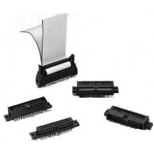 HIF6A-26PA-1.27DS(71), Проводные клеммы и зажимы 26P R/A PIN HEADER NO PCB MT LK CLP GLD