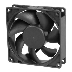 MA1092-HVL.GN, Вентиляторы переменного тока AC Fan, 92x25mm, 50/60Hz, 115VAC, 52/54CFM, 3.6/3.6W, 31/32dBA, 2900/3000RPM, 0.12/0.14inch H2O, Vapo Bearing, MagLev Motor, Lead Wire