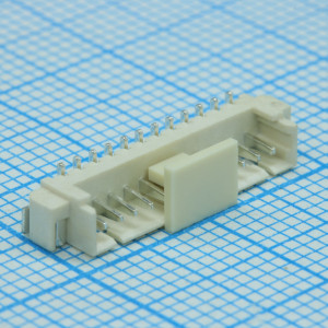 DS1020-03-12MVT1-R, Разъем провод-плата SMD без фланца обжимной 12 контактов шаг 1.25мм