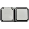Блок ОП розетка + выключ. горизонт. TORS 16А IP55 TS242 бел. TS-G10-6-55-V-K41