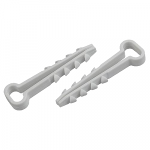 Дюбель-хомут 5-8мм для плоского кабеля NO-224-228 бел. (уп.100шт) Эра Б0066282