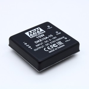 DKE15A-15, Преобразователь DC/DC, на печатную плату, 15 Вт