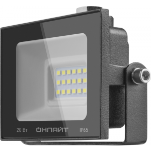 Прожектор светодиодный 61 949 OFL-20-6K-BL-IP65-LED 20Вт 6000К IP65 1600лм черн. 61949