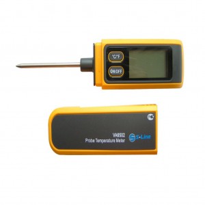 Термометр-щуп VA-6502, Цифровой термометр-щуп  -50C~270C