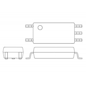 RV1S9160ACCSP-100C#SC0, Быстродействующие оптопары HI-SPD OPTOCPLR SO-5