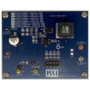 IS31LT3954A-GRLS4-EB, Средства разработки схем светодиодного освещения  Eval Board for IS31LT3954A