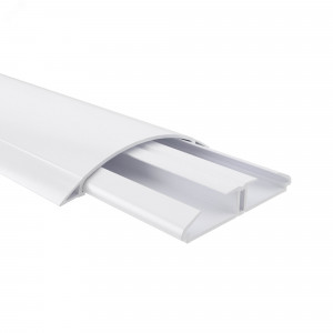 Напольный канал 75х17 мм CSP-F, белый 01331