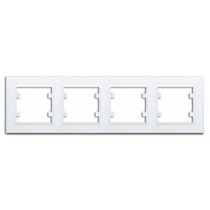 Рамка 4-м Karea горизонт. бел. 56001704