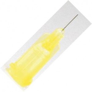 932025-TE, Дозаторы для жидкостей и бутылки TE Needle 32 Ga X 1/4in Yellow