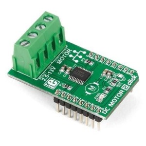 MIKROE-1911, Средства разработки интегральных схем (ИС) управления питанием DC MOTOR 2 click