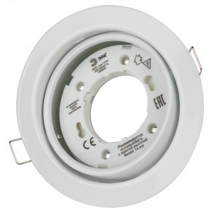 Светильник под GX53 13Вт 220В поворотный бел. KL35 А WH /1 ЭРА Б0048953