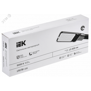 Светильник светодиодный ДКУ 1013-150Д 5000К IP65 LDKU1-1013-150-5000-K03