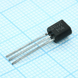 КТ3107Г, Биполярный транзистор PNP -30В -100мА 300мВт Кус 120-220 200МГц