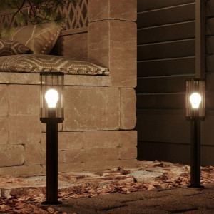 Светильник Vega 1х60Вт E27 IP54 170-240В 105х105х50мм НТУ столб садово-парковый GAUSS GD023