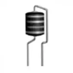 B82144B2474J000, Катушка индуктивности на цилиндрическом сердечнике высокочастотная 470мкГн ±5% 100кГц 40Q-фактор Феррит 600мА 2.02Ом по постоянному току радиальная лента на катушке