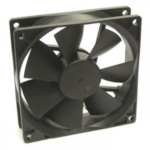 RQD 9225MS 24VDC, Вентилятор 24В 92x92х25мм, 3100 об/мин., 87м3/час, 32дБ, подшипник скольжения, тип вывода - провод