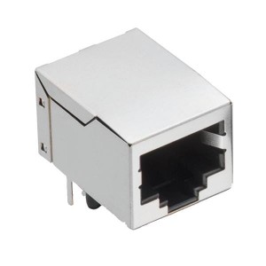 615008142621, Модульные соединители / соединители Ethernet WR-MJ Feml Shielded 8P8C Rear Pst Tb Dwn