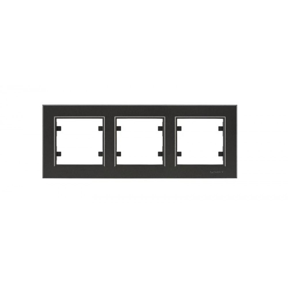 Изображение товара Рамка 3-м Karea горизонтальная металллик 56050703