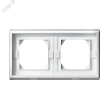 Рамка 2-м ArtGallery IP44 бел. SE GAL440102