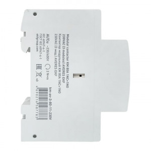 Контактор модульный КМ 80А 1NC+1NO 230VAC (3 мод.) AVERES EKF